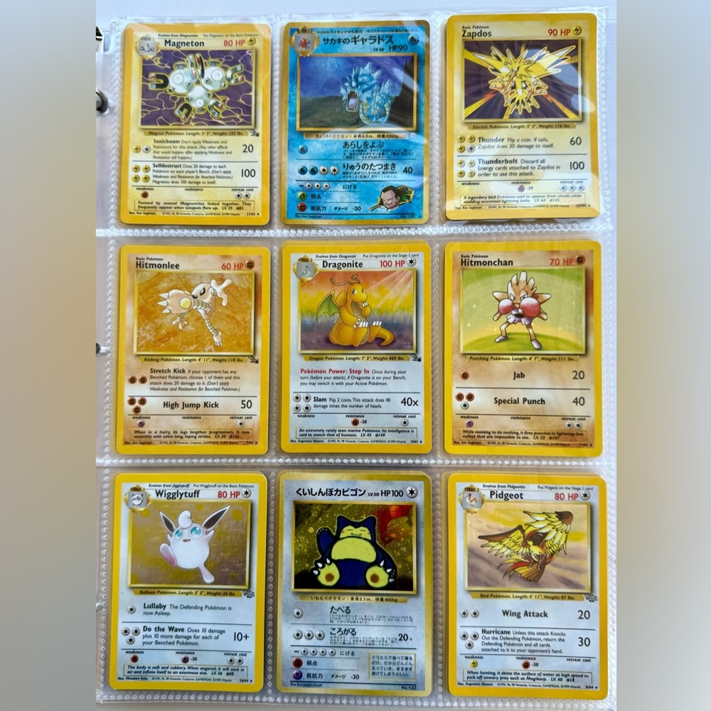 RARE VTG Pokémon Card Collection Ft. Pokemon The 1st Movie Promo Cards w/ HOLOS!
